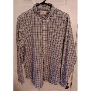 Men's Long Sleeve Dockers Button-Up Shirt L